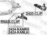 2424KANRH Автозапчасть FEBEST підбір по vin на Brocar
