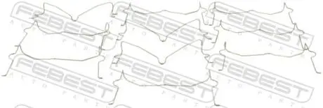 0103004PCS10 Автозапчастина FEBEST підбір по vin на Brocar