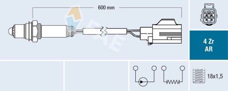 75660 SONDA LAMBDA FAE підбір по vin на Brocar