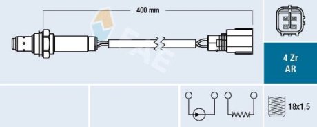 75619 SONDA LAMBDA FAE подбор по vin на Brocar