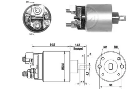 ZM2710 Автозапчасть ERA подбор по vin на Brocar