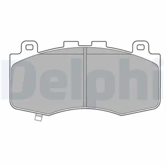 LP3631 Гальмівні колодки, дискові DELPHI підбір по vin на Brocar
