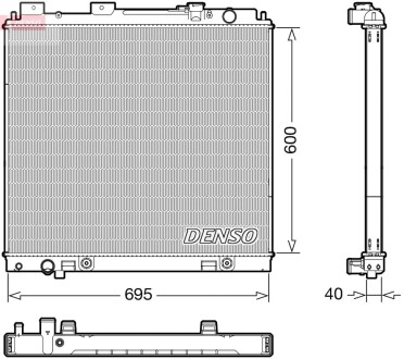 DRM46068 Автозапчасть DENSO підбір по vin на Brocar