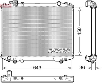 DRM44047 Автозапчасть DENSO підбір по vin на Brocar