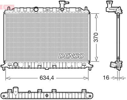 DRM43009 Автозапчастина DENSO підбір по vin на Brocar