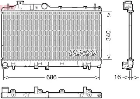 DRM36025 Автозапчастина DENSO підбір по vin на Brocar
