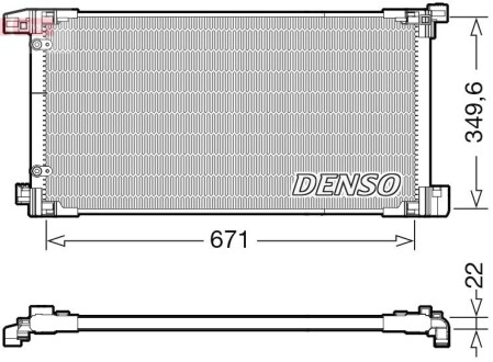 DCN50114 Автозапчасть DENSO підбір по vin на Brocar