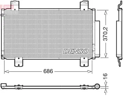 DCN40033 Автозапчастина DENSO підбір по vin на Brocar