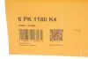 6PK1180K4 Комплект ГРМ CONTITECH підбір по vin на Brocar