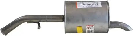 165073 Глушник, алюм. сталь, задн. частина HYUNDAI I10 13- (165-073) BOSAL BOSAL підбір по vin на Brocar