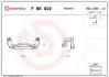 FBK022 Скоба гальмівного супорта BREMBO підбір по vin на Brocar