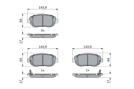 0986494882 Автозапчасть BOSCH підбір по vin на Brocar