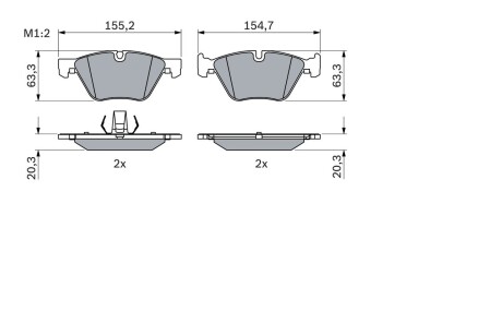 0986424621 Автозапчасть BOSCH підбір по vin на Brocar