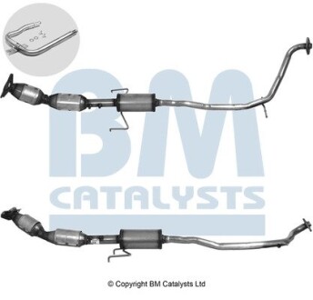 BM91975H Автозапчастина BM CATALYSTS підбір по vin на Brocar