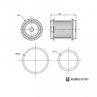 ADBP210101 Автозапчасть BLUE PRINT подбор по vin на Brocar