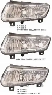 FP7415H2P Фара передня FPS підбір по vin на Brocar