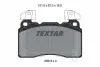 2591503 Комплект гальмівних колодок TEXTAR 2591503 TEXTAR підбір по vin на Brocar