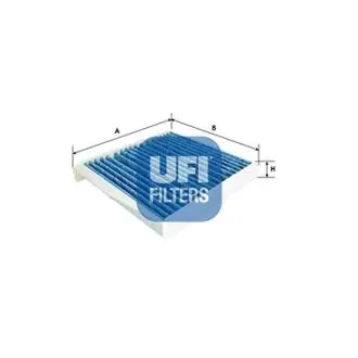 3412600 Фільтр салону UFI підбір по vin на Brocar