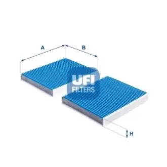 3439400 Фільтр салону UFI підбір по vin на Brocar