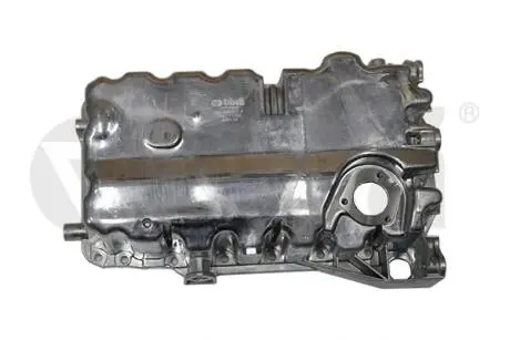 11031802101 Піддон масляний алюмінієвий з отвором Skoda Octavia (04-08)/VW Passat (05-10)/Audi A3 (03-08) (11031802101) vika VIKA підбір по vin на Brocar