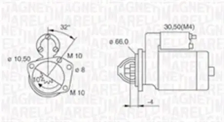 063721207010 Стартер MAGNETI MARELLI підбір по vin на Brocar