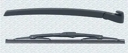 000723180427 RAMIĘ WYCIERACZKI Z PIÓREM SEAT LEON 01.06-12.10 TYŁ MAGNETI MARELLI підбір по vin на Brocar