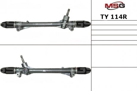 TY114R Рулевая рейка без ГПК TOYOTA VENZA 2008- MSG подбор по vin на Brocar