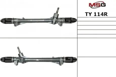 TY114R Рульова рейка без ГПК TOYOTA VENZA 2008- MSG підбір по vin на Brocar