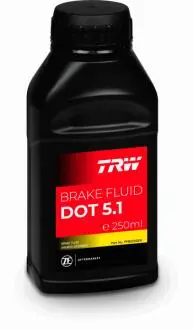 PFB525GER Рідина гальмівна DOT5.1 (0.25L) TRW підбір по vin на Brocar