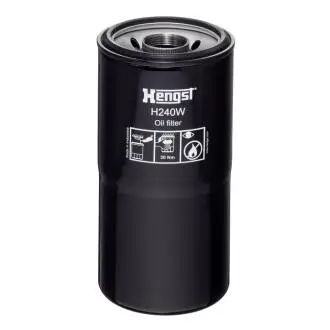 H240W Масляный фильтр HENGST FILTER подбор по vin на Brocar