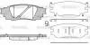 P1736310 Колодки тормозные дисковые задние Lexus Rx (agl2_, ggl2_) 3.5 15- (P17363.10) WO WOKING підбір по vin на Brocar