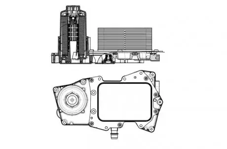 31827 CHŁODNICA OLEJU LAND ROVER RANGE ROVER 4,4D 10- NRF подбор по vin на Brocar