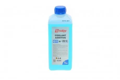 503001 Антифриз (синій) G11 (1kg) (-35°C готовий до застосування) SOLGY підбір по vin на Brocar