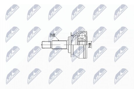 NPZVW046 OUTER CV JOINT NTY підбір по vin на Brocar