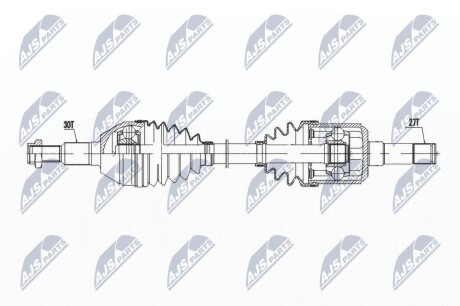 NPWPL145 Півосі NTY підбір по vin на Brocar