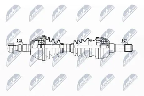 NPWPL141 Півосі NTY підбір по vin на Brocar