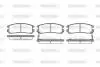 Гальмівні колодки задн. Galant/Pajero 87-12 (107.8*41.1*15.5)