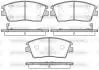 Колодки тормозные диск. перед. (пр-во Remsa) Hyundai Tucson 1.6 15-,Hyundai Tucson 1.7 15- (P17763.02) WOKING
