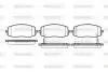 P1033302 Гальмівні колодки перед. Kia Picanto/Hyundai i10 04- (mando) WOKING підбір по vin на Brocar