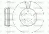 D667110 Гальмівний диск перед. Mazda 5/3/Axela/Premacy (05-21) WOKING підбір по vin на Brocar