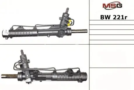 BW221R Рульова рейка з ГПК BMW 3 E-46 1998-2005 MSG подбор по vin на Brocar