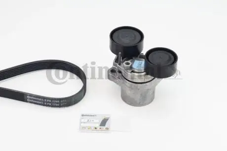 6PK1780K2 Комплект (ремінь+ролики) CONTITECH підбір по vin на Brocar