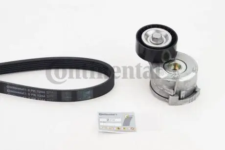 6PK1244K2 Комплект (ремінь+ролики) CONTITECH підбір по vin на Brocar