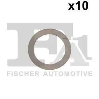 232150010 Прокладка пробки сливной масляного поддона Audi/Fiat/Mazda/Opel/Renault (14x21x1.5) (к-кт 10шт) FA1 подбор по vin на Brocar