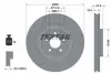 92319005 Диск тормозной (передний) Porsche Macan 14- (L) (350x34) PRO+ TEXTAR підбір по vin на Brocar