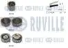 550160 К-кт. ГРМ (рем.+3шт.ролик+крепление) AUDI A3 1,9TDI VW 1,9TDI/SDI SEATSKODA Octavia, Fabia RUVILLE підбір по vin на Brocar