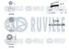 550504 К-кт. грм (рем.+3шт.ролика+кріплення) VW Crafter 2.5 TDI -6 RUVILLE підбір по vin на Brocar