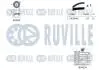 5503041 Ремінь грм + ролик натягувача +помпа Fiesta, Focus-2 RUVILLE підбір по vin на Brocar