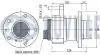 221363 Ступица задняя Jumpy 1,6-2,0HDi 07-, FIAT, PEUGEOT. RUVILLE підбір по vin на Brocar