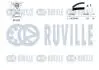 550128 Ремінь грм + ролик натягу RENAULT MEGANE 1.9dCi RUVILLE підбір по vin на Brocar